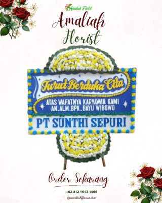 Papan Bunga Duka di Lolowau