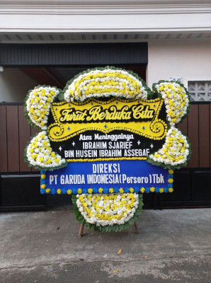 Papan Bunga Duka di Lolowau