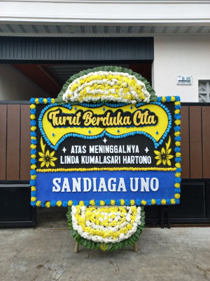 Papan Bunga Duka di Lolowau